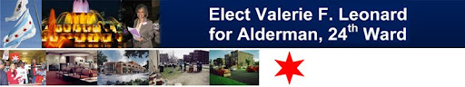 Elect Valerie F. Leonard, Alderman of the 24th Ward