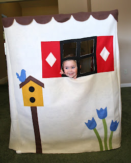 Fold up fort for kids