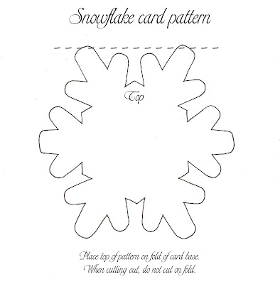 Paper Snowflake Pattern Template: How to make a cut paper