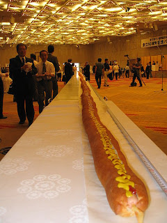The world's longest hot dog