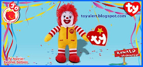 ronald mcdonald ty beanie baby