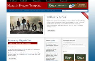 Free Blogger Template - Magasin Tres