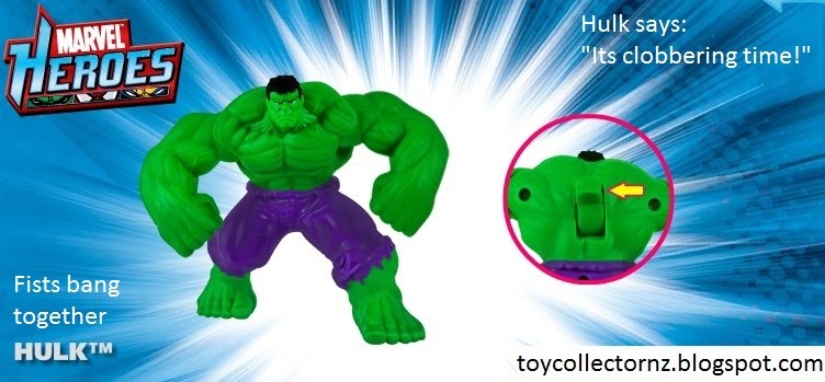 Details about   Hulk Marvel Heroes 2010 Australian McDonalds Happy Meal Toy Loose 