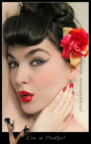 vintage wedding hairstyles. Style pin up hair search results from Google
