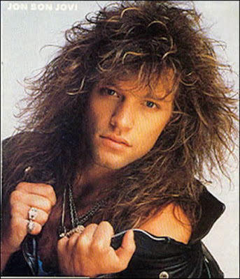 Jon Bon Jovi Rock Star Long Hairstyle