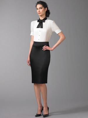 stells and co.: The Tuxedo Dress.