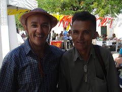 Manoel Silva, o Poeta da Passarela e Hailton Mangabeira no Movimento Cultural Redemoinho.