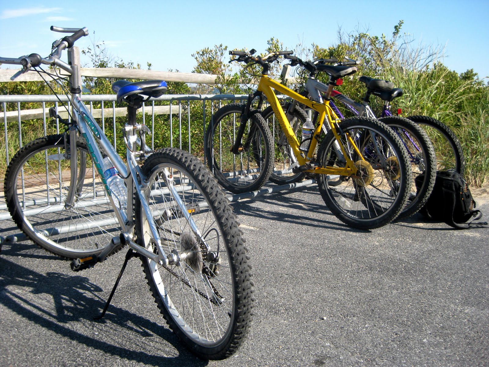 beach bike ride