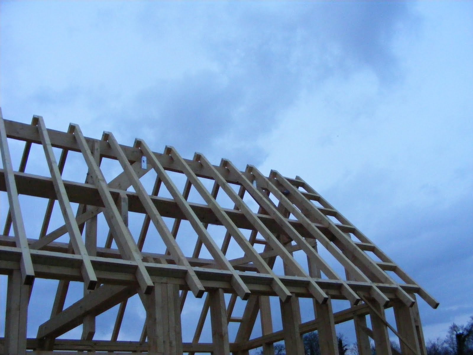 Mr Lemur's French Folly: Chevrons - Rafters to you