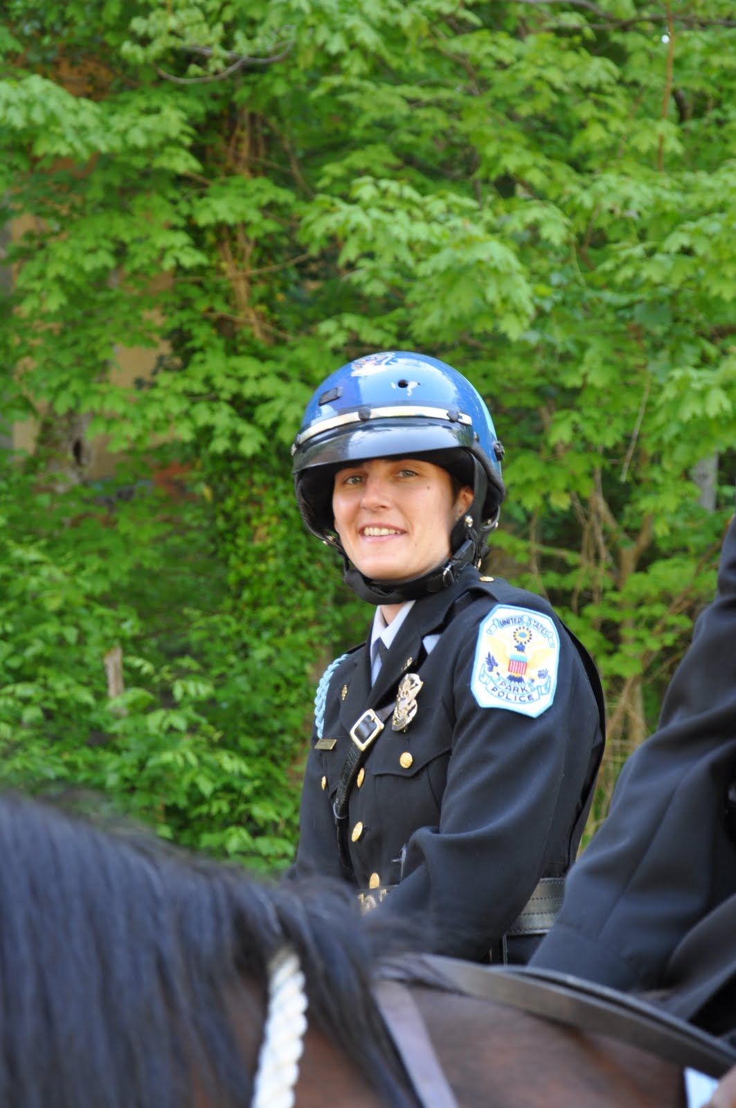 United States Park Police Newly Trained Mounted Officers