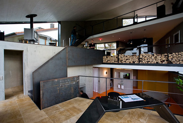 Unusual concrete home Germany Most Beautiful Houses in 