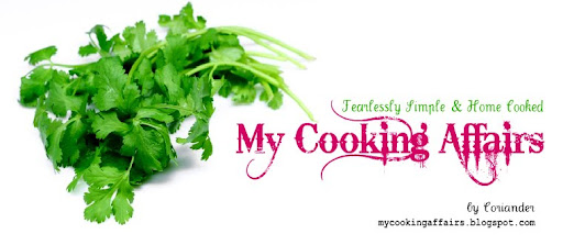 My Cooking Affairs: Fearlessly Simple & Home Cooked