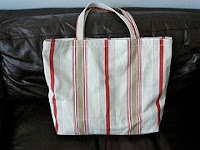 cheap and cheery beach bag
