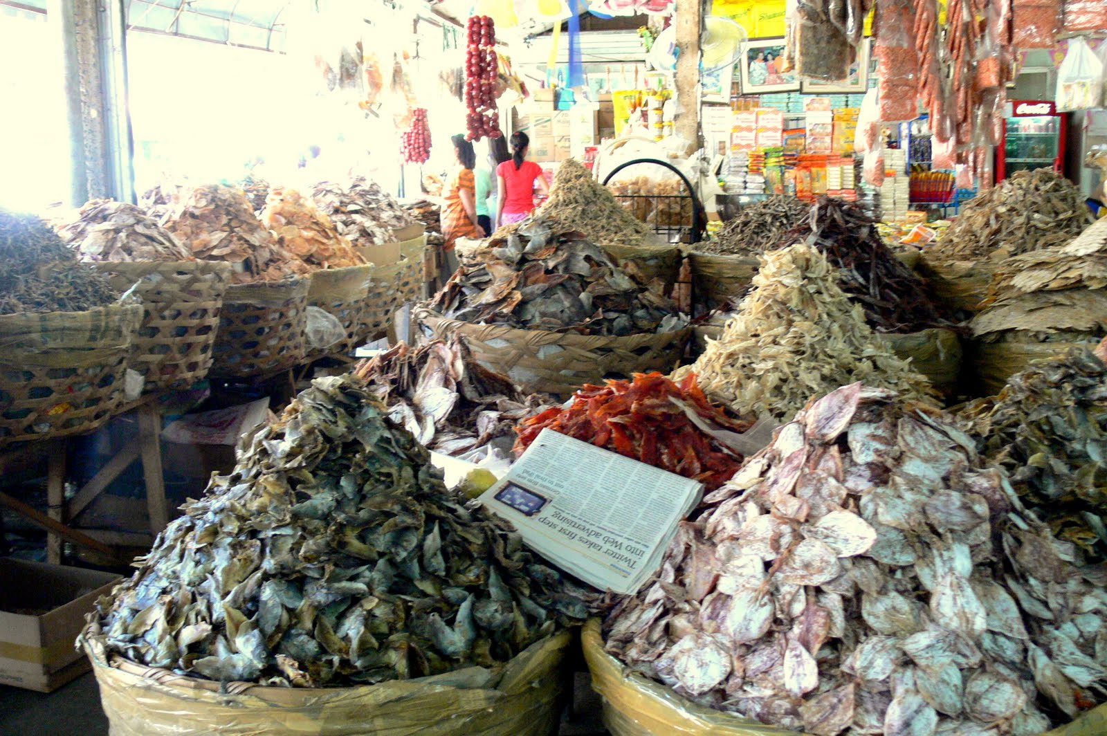Visit to Taboan, Cebu. The Dried Fish Market