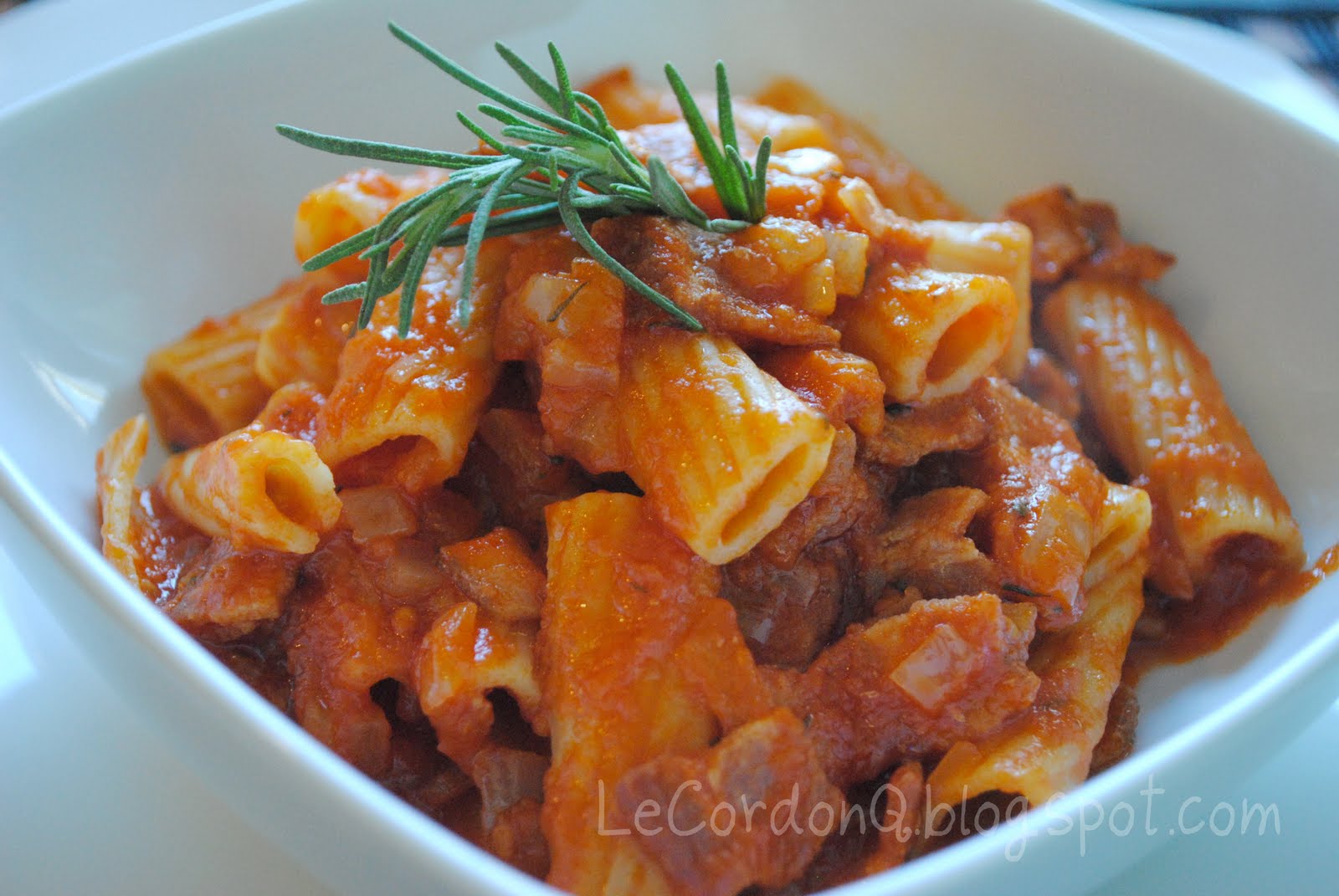 Rigatoni Alla Amatriciana The Kitchen McCabe