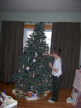 Adam Helping with The Tree 2009