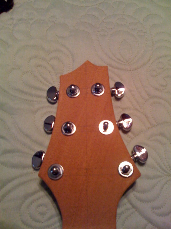 Basic Guitar Building You will need to angle the headstock back at 13