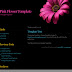 Blogger Template - Pink Flower