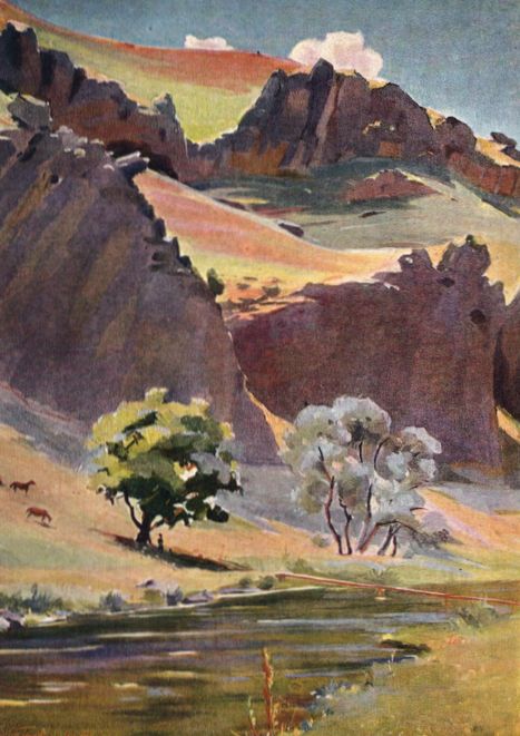 Открытки с репродукциями: Мягер (Мгер) Манукович Абегян (род. 1909)