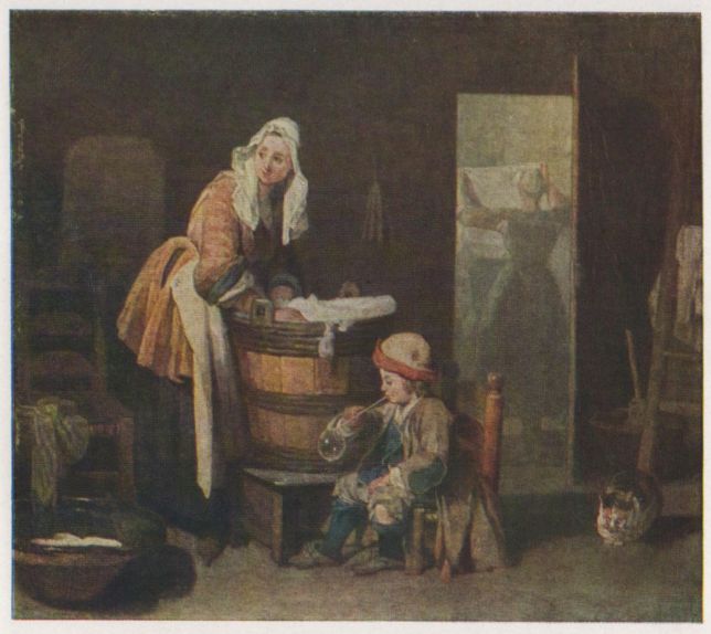 Описание картины прачка жан батист