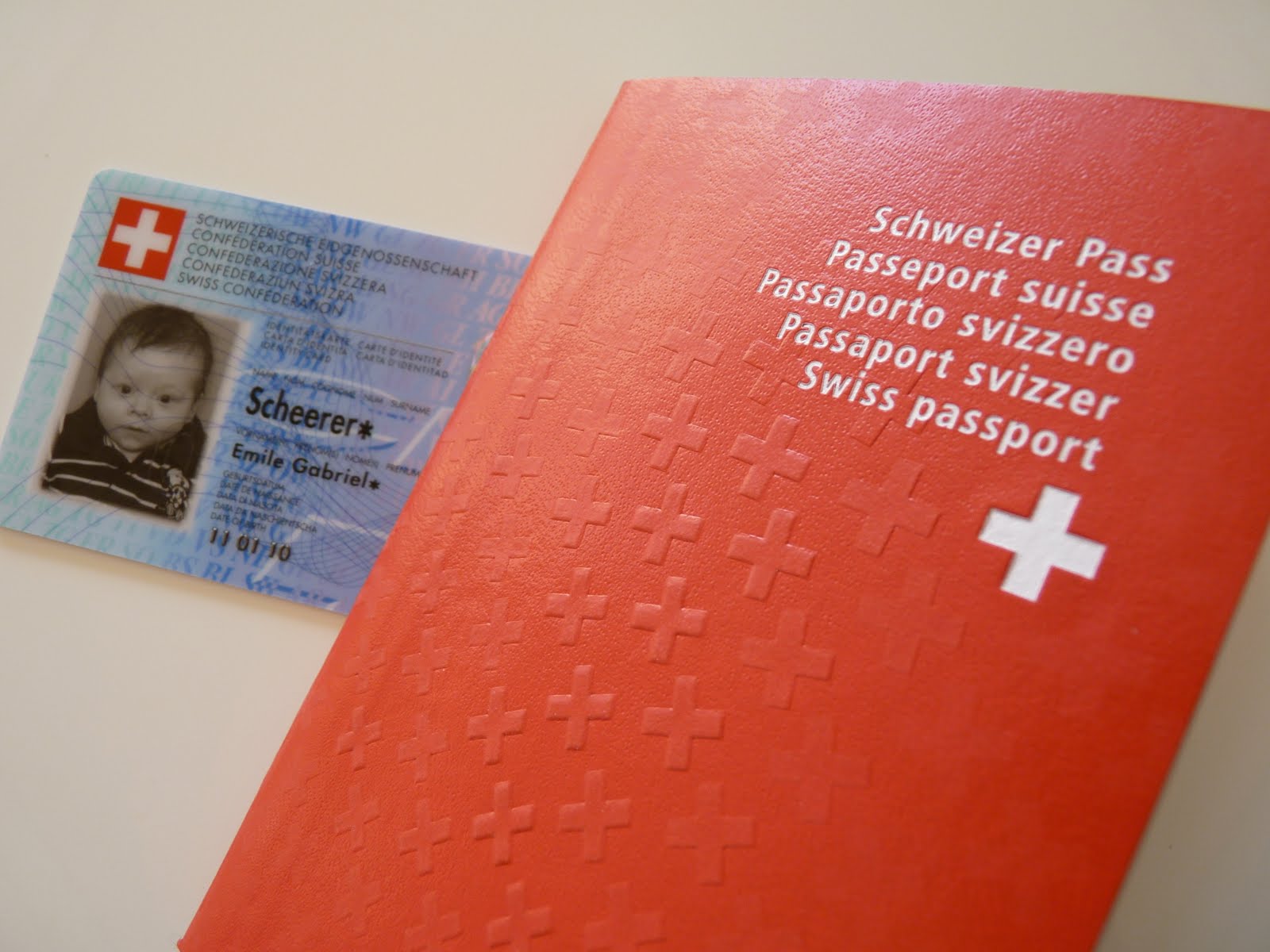 Emile Passeport suisse