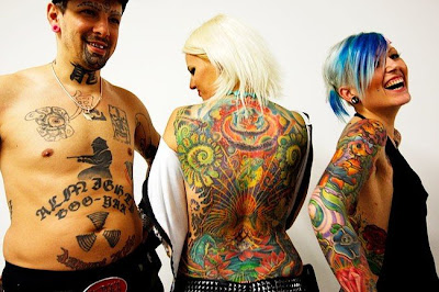 full body Tattoo Colors