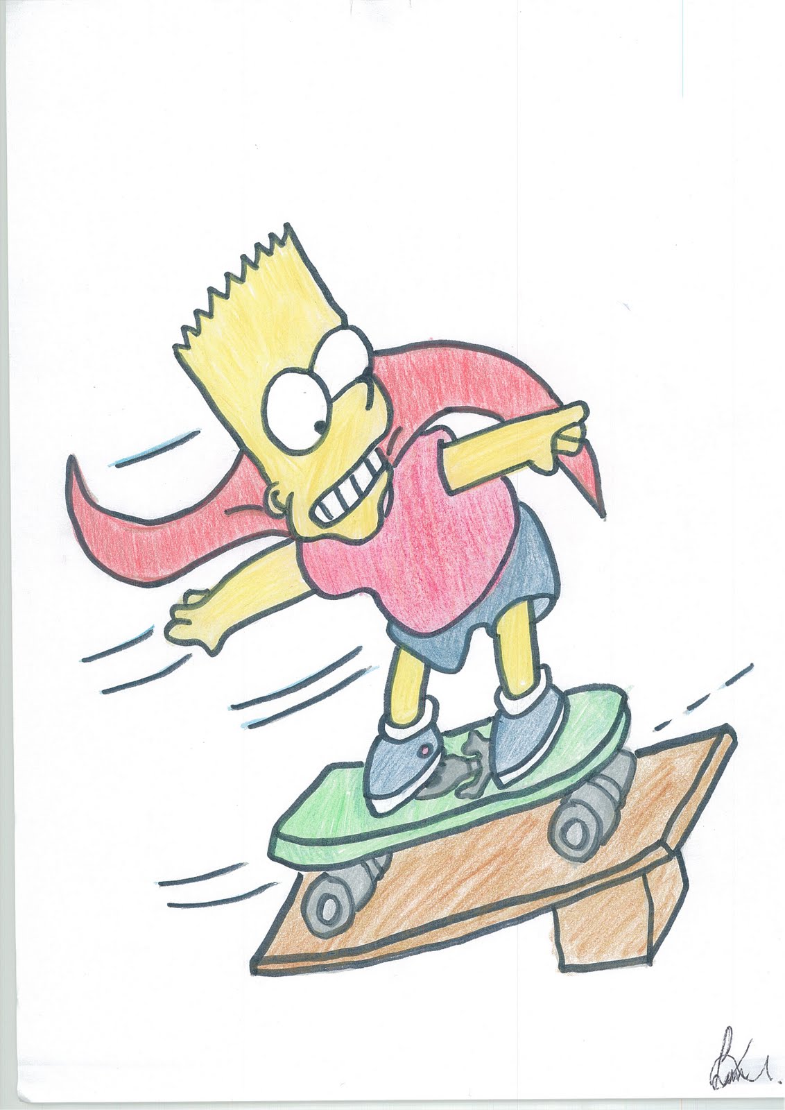 Mis Dibujos: Bart Simpson