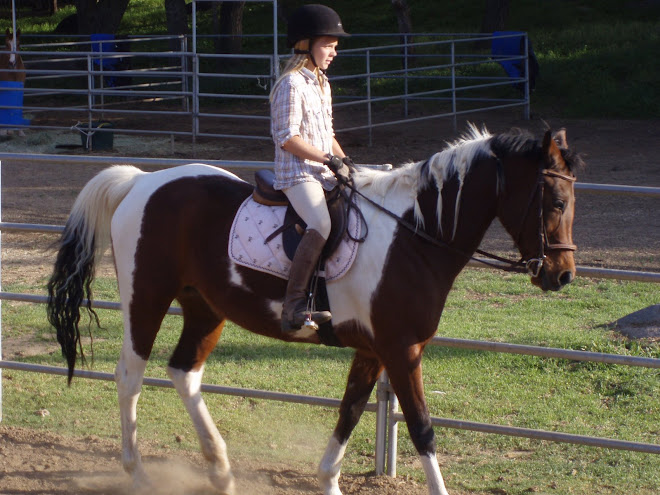 Zoey on Lola, a Perfect Horse