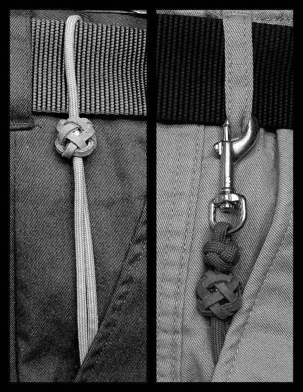 Stormdrane's Blog Paracord wrist lanyards with sliding leather turks