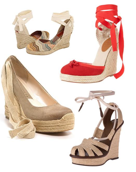 Little Lost Treasures: Currant Obsession - Espadrille Wedges!