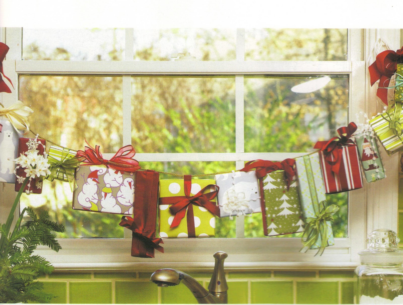 Holiday Decorating Tip: Including the Kitchen Sink