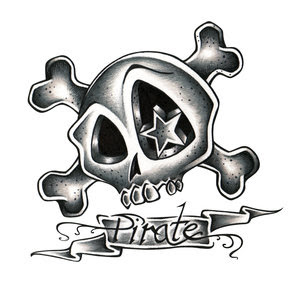 Skull Star Tattoo Design