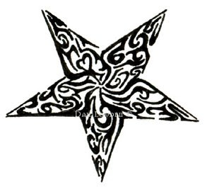 Nice Star Tattoos With Image Tattoo Designs Especially Star Tribal Tattoo Picture 10