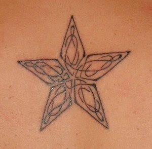 Celtic Star Tattoos 73