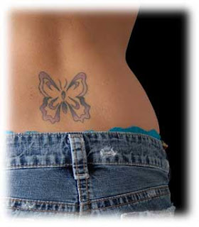 Nice Butterfly Tattoo With Image Butterfly Tattoo Designs For Female Lower Back Butterfly Tattoos Picture 7
