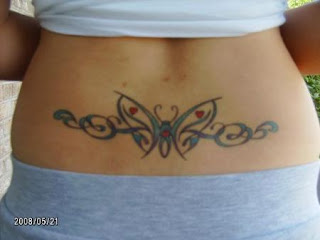 Nice Butterfly Tattoo With Image Butterfly Tattoo Designs For Female Lower Back Butterfly Tattoos Picture 6