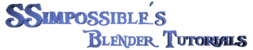 SSimpossible's Blender Tutorials