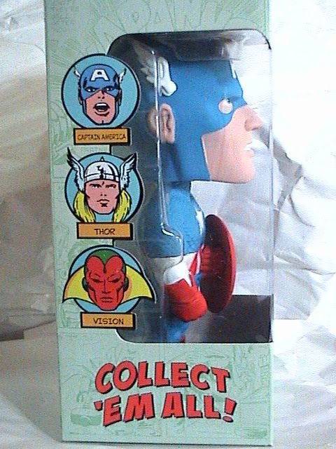 captain america bobble head