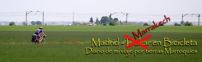 Diario de Madrid-Dakar en bicicleta