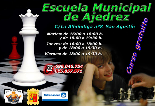 ¡Ven a la escuela municipal de ajedrez de Los Realejos!