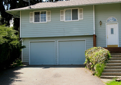 garage doors, midcentury modern, architecture, northwest