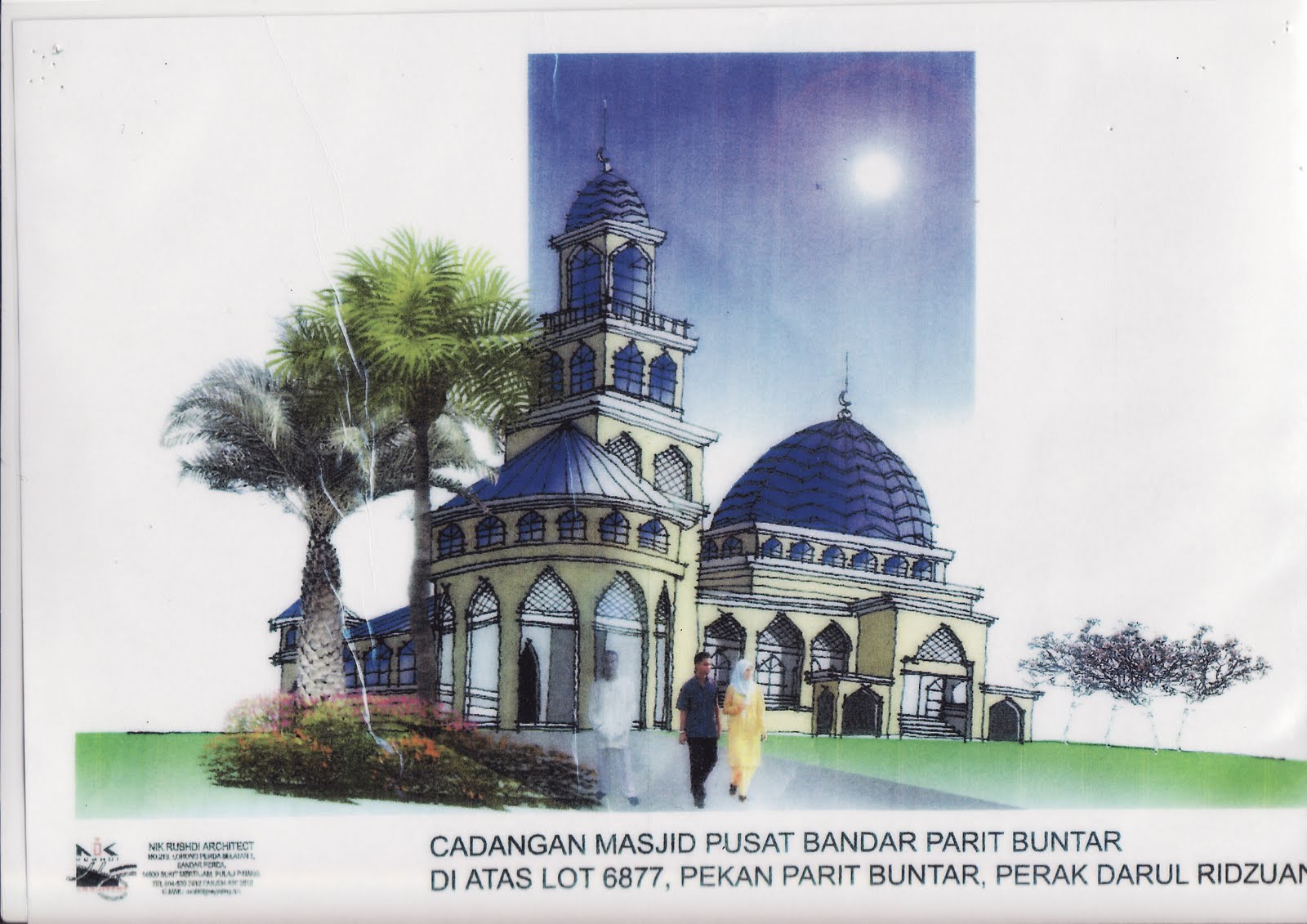 Rayuan Derma Pembinaan Masjid Pusat Bandar Parit Buntar 