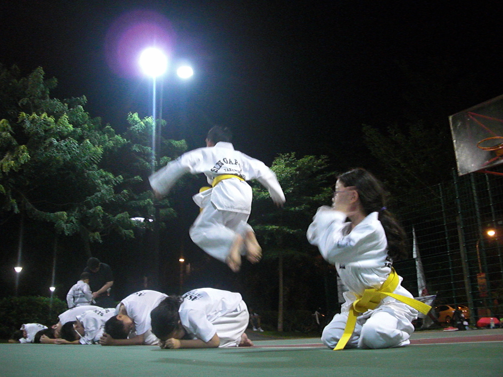 Aspire Taekwondo How high can you jump?