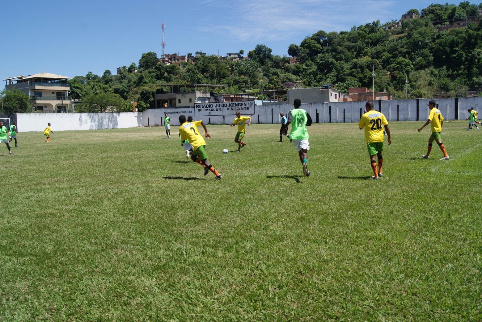 Prefeitura de Queimados Queimados golea o Portelinha pela Copa Intermunicipal Danopé de Futebol