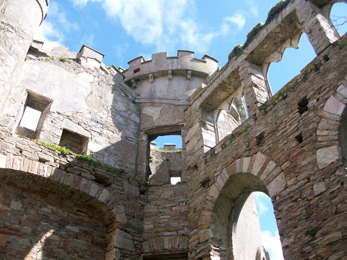 Inside Clifden Castle