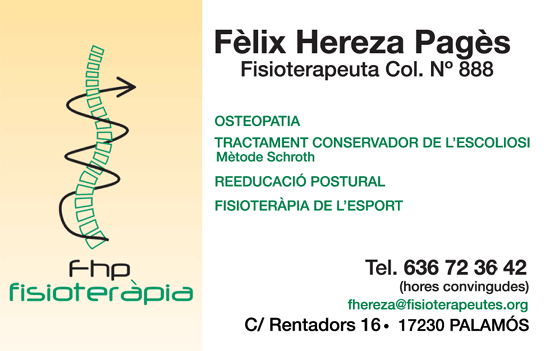 Fisioterapia i osteopatia Palamós