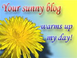 My Sunny Blog Award