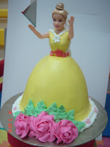Barbie cake (steamed buttercream)