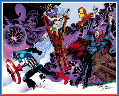 Gene Colan Iron Man Dracula Dr Strange Captain America Daredevil Namor