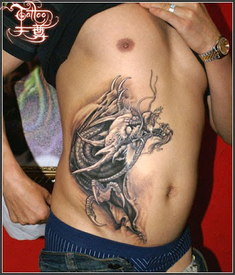 Needless, to say dragon tattoo